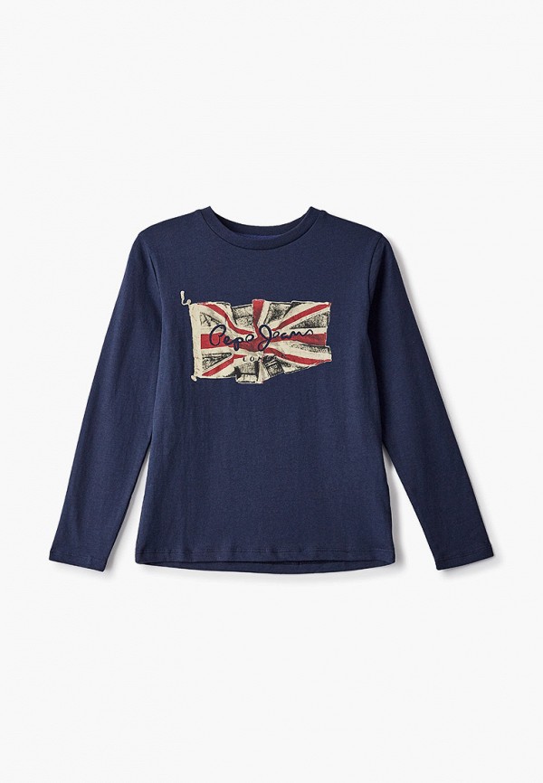 

Лонгслив Pepe Jeans, Синий, FLAG LOGO