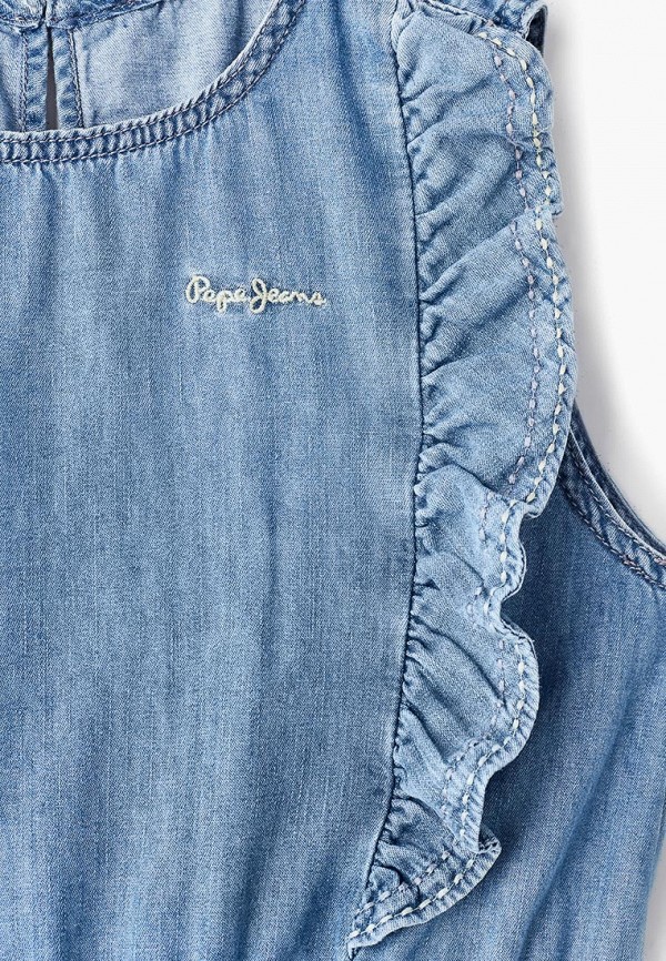 

Платье джинсовое Pepe Jeans; Pepe Jeans PE299EGETFQ8, Голубой