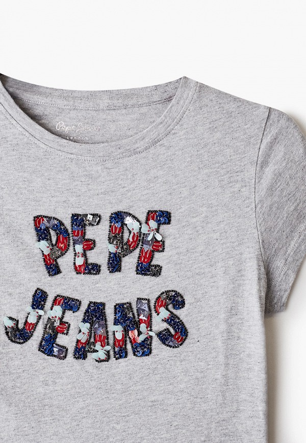 

Футболка Pepe Jeans, Серый, Pepe Jeans PE299EGHMZU9