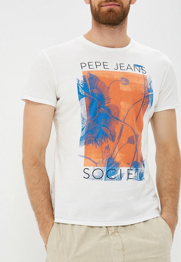 

Футболка Pepe Jeans, Белый