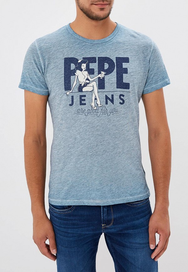 

Футболка Pepe Jeans, Синий
