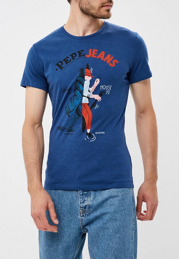 

Футболка Pepe Jeans, Синий
