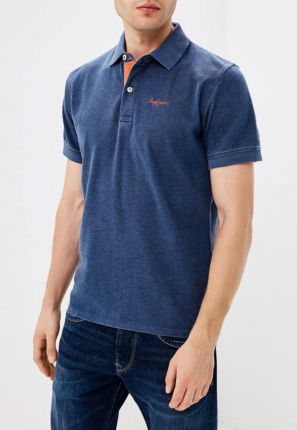

Поло Pepe Jeans, Pepe Jeans PE299EMBNHB8, Синий