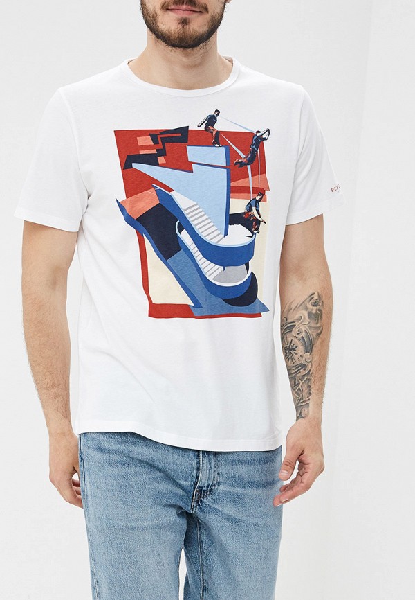 

Футболка Pepe Jeans, Pepe Jeans PE299EMDHGG7, Белый