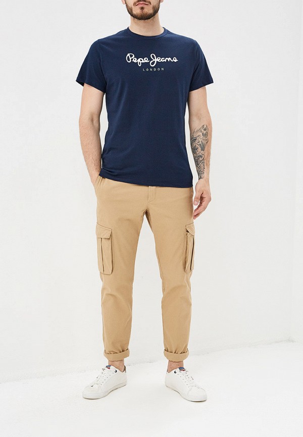 

Футболка Pepe Jeans, Синий, Pepe Jeans PE299EMDHGG8