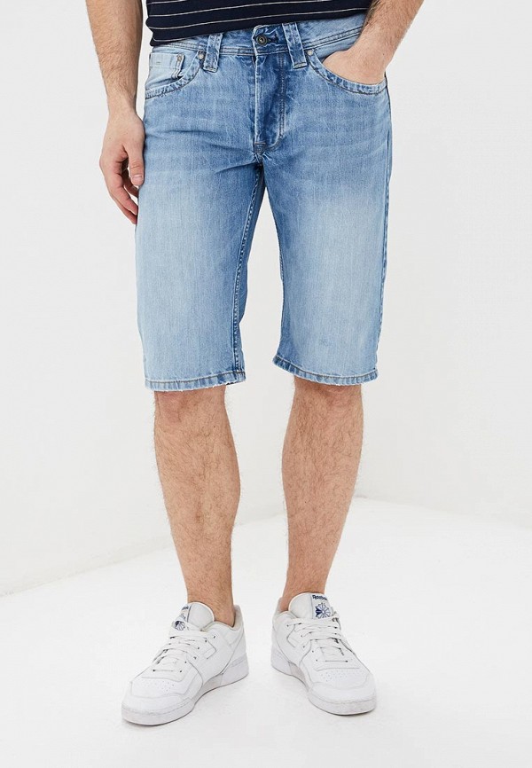 

Шорты джинсовые Pepe Jeans, Pepe Jeans PE299EMEPWA9, Голубой