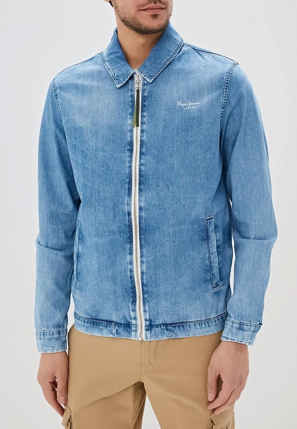 

Куртка джинсовая Pepe Jeans, Pepe Jeans PE299EMEPWC4, Голубой
