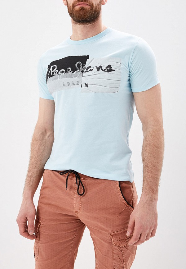 

Футболка Pepe Jeans, Голубой