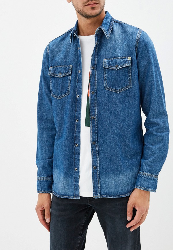 

Рубашка джинсовая Pepe Jeans, Синий