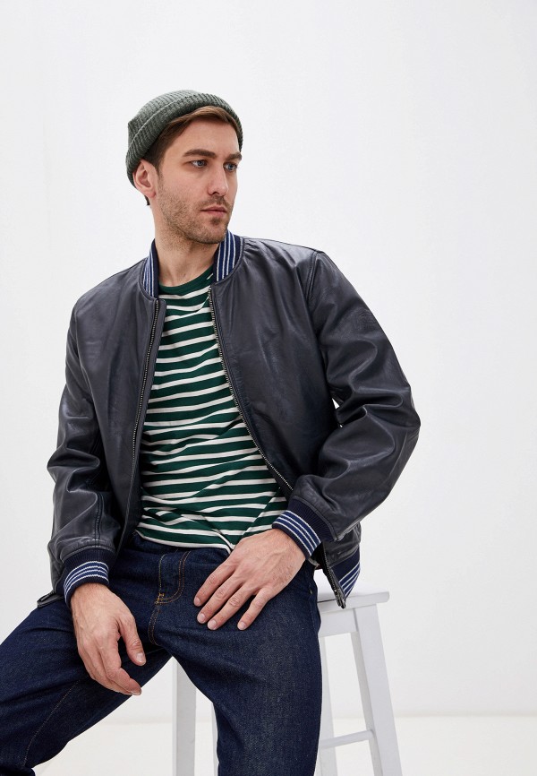 

Куртка кожаная Pepe Jeans, Синий