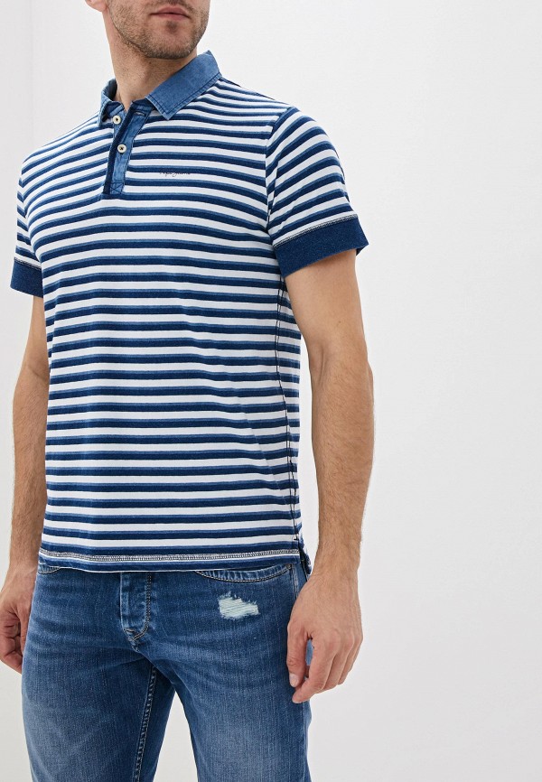 

Поло Pepe Jeans, Синий