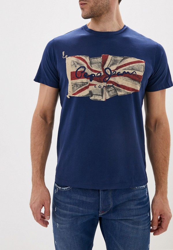 

Футболка Pepe Jeans, Синий