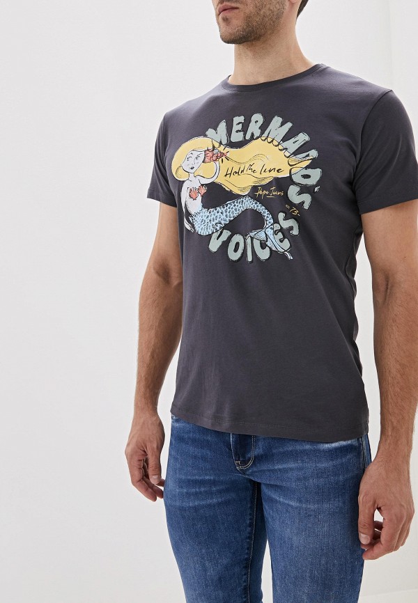 

Футболка Pepe Jeans, Серый