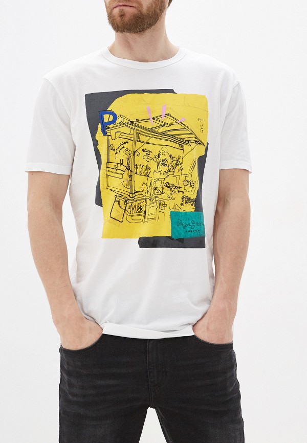 

Футболка Pepe Jeans, Белый