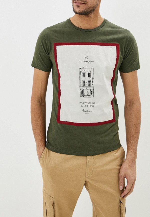 

Футболка Pepe Jeans, Хаки