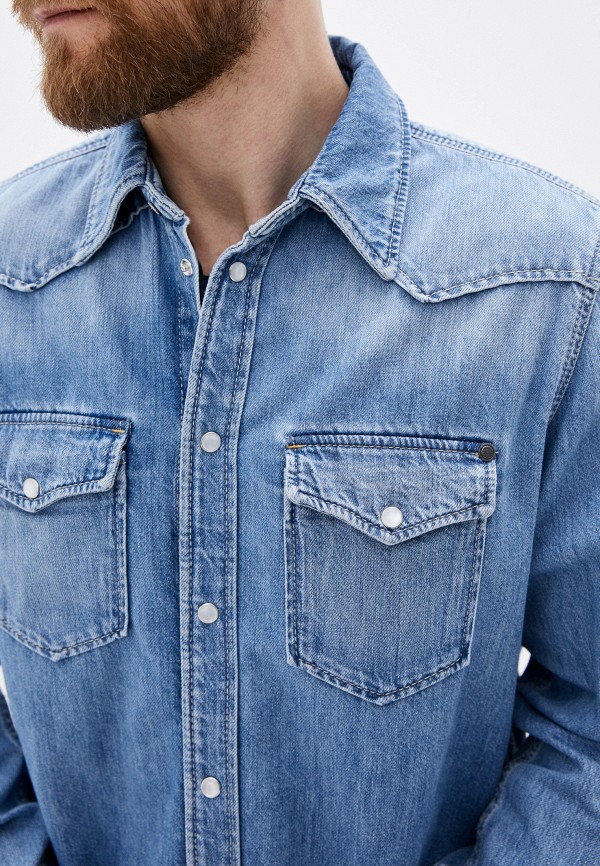 

Рубашка джинсовая Pepe Jeans, Синий, Pepe Jeans PE299EMHKJZ3