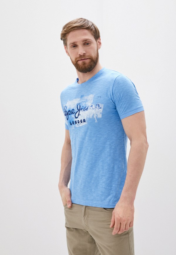 

Футболка Pepe Jeans, Голубой, GOLDERS