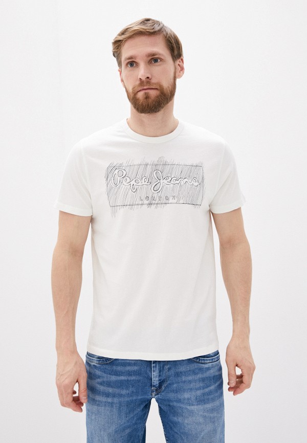 

Футболка Pepe Jeans, Белый, BILLY