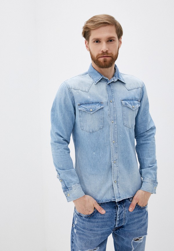 

Рубашка джинсовая Pepe Jeans, Голубой