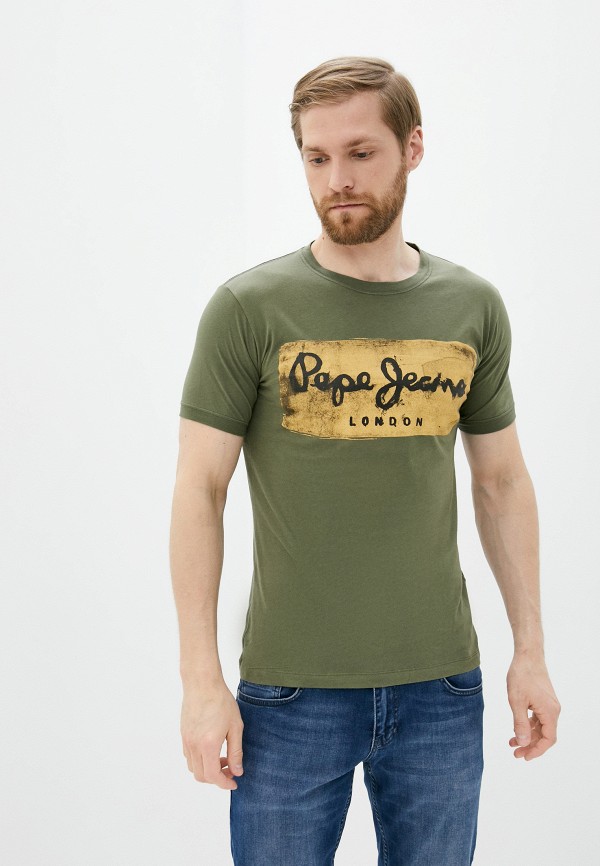 

Футболка Pepe Jeans, Хаки
