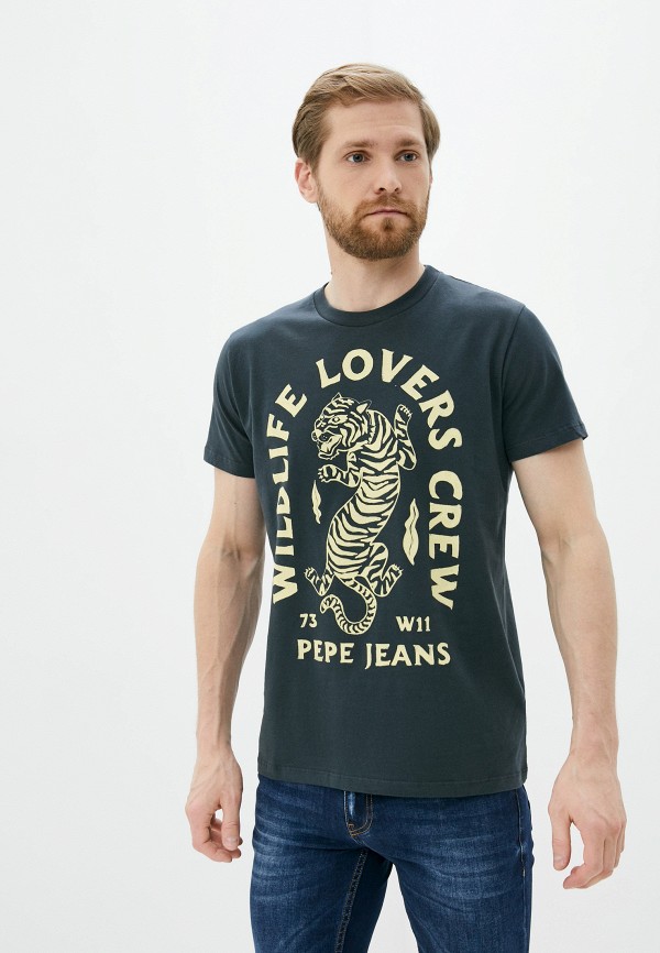 

Футболка Pepe Jeans, Черный, Pepe Jeans PE299EMIDZN0