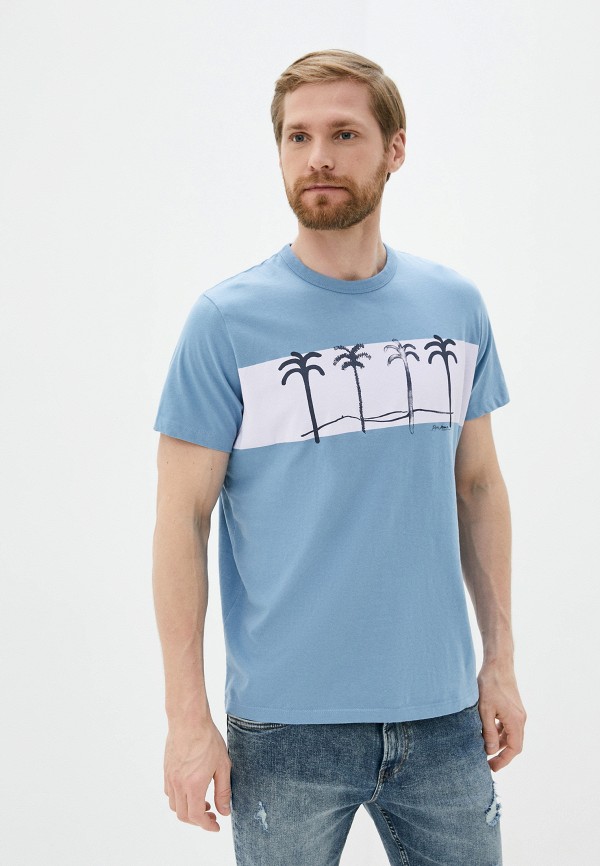 

Футболка Pepe Jeans, Голубой, Pepe Jeans PE299EMIDZN3
