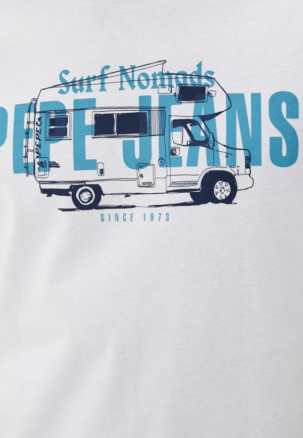 

Футболка Pepe Jeans, Белый, Pepe Jeans PE299EMIDZN9