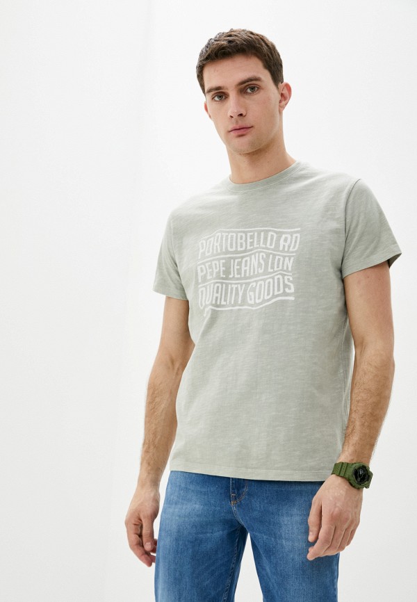 

Футболка Pepe Jeans, Серый, Pepe Jeans PE299EMIDZO6