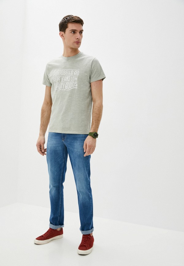 

Футболка Pepe Jeans, Серый, Pepe Jeans PE299EMIDZO6
