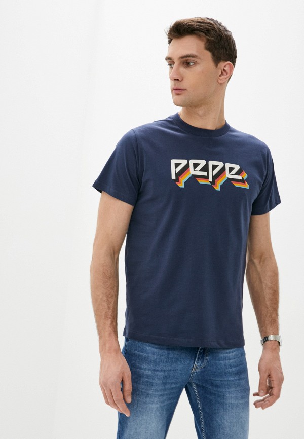 

Футболка Pepe Jeans, Синий
