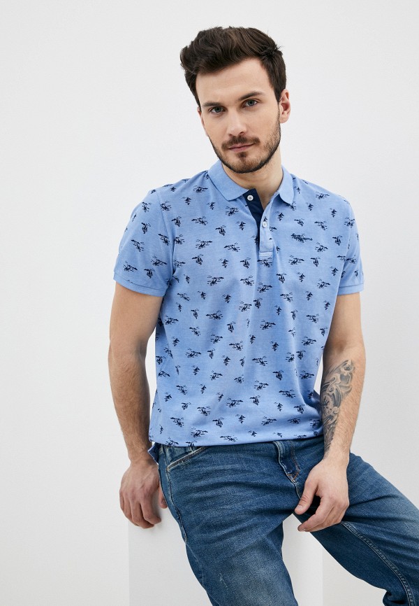 

Поло Pepe Jeans, Голубой, Pepe Jeans PE299EMIDZP5