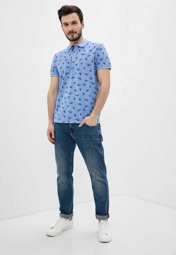 

Поло Pepe Jeans, Голубой, Pepe Jeans PE299EMIDZP5