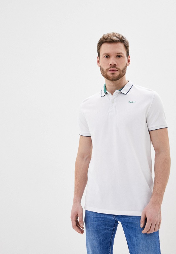 

Поло Pepe Jeans, Белый, Pepe Jeans PE299EMIDZQ4