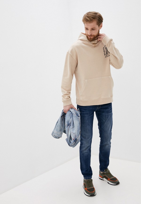 

Худи Pepe Jeans, Бежевый, Pepe Jeans PE299EMIDZR2