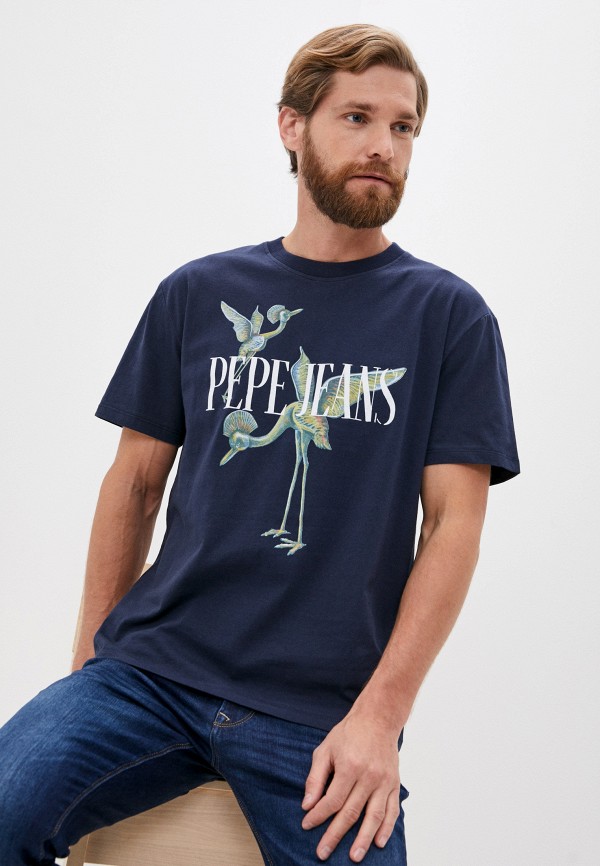 

Футболка Pepe Jeans, Синий