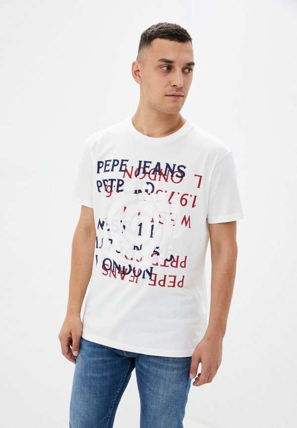 

Футболка Pepe Jeans, Белый