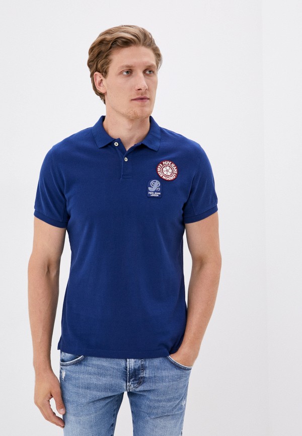 

Поло Pepe Jeans, Синий