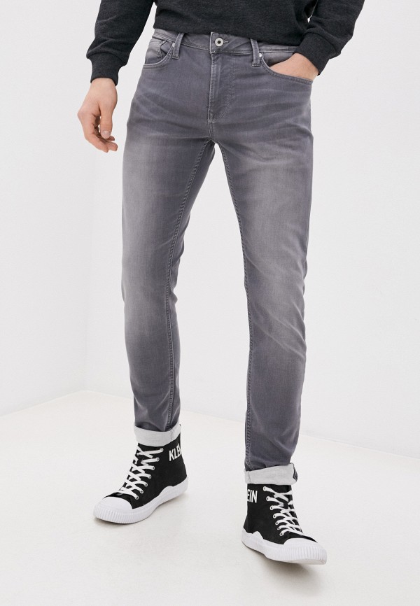 Pepe jeans мужские купить. Серые джинсы мужские цвет джинс.