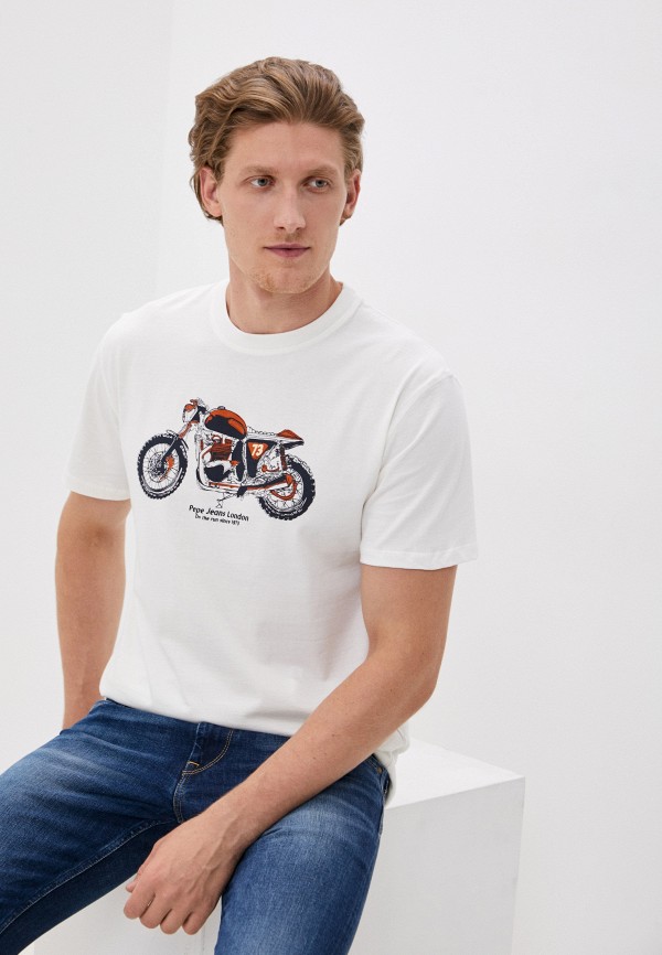 

Футболка Pepe Jeans, Белый