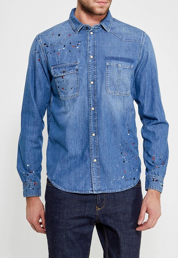

Рубашка джинсовая Pepe Jeans, Синий
