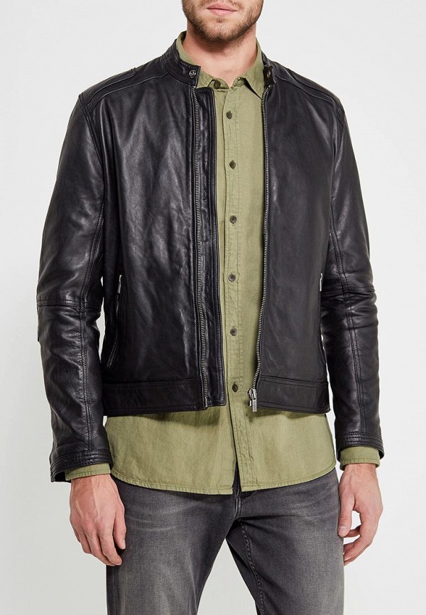 

Куртка кожаная Pepe Jeans, Черный