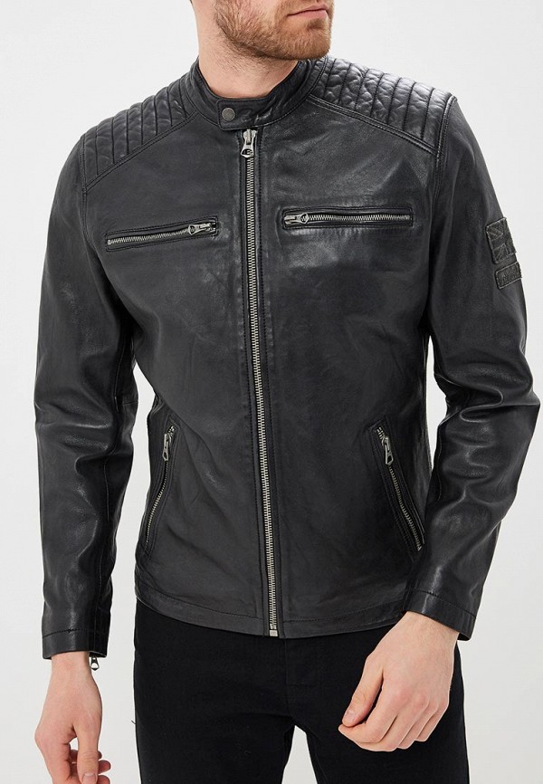 

Куртка кожаная Pepe Jeans, Черный