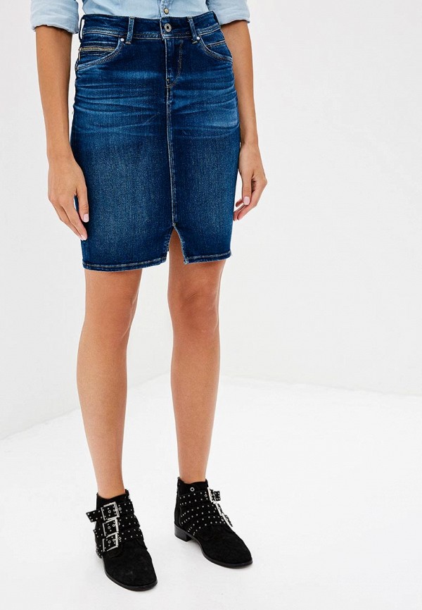 

Юбка джинсовая Pepe Jeans, Синий