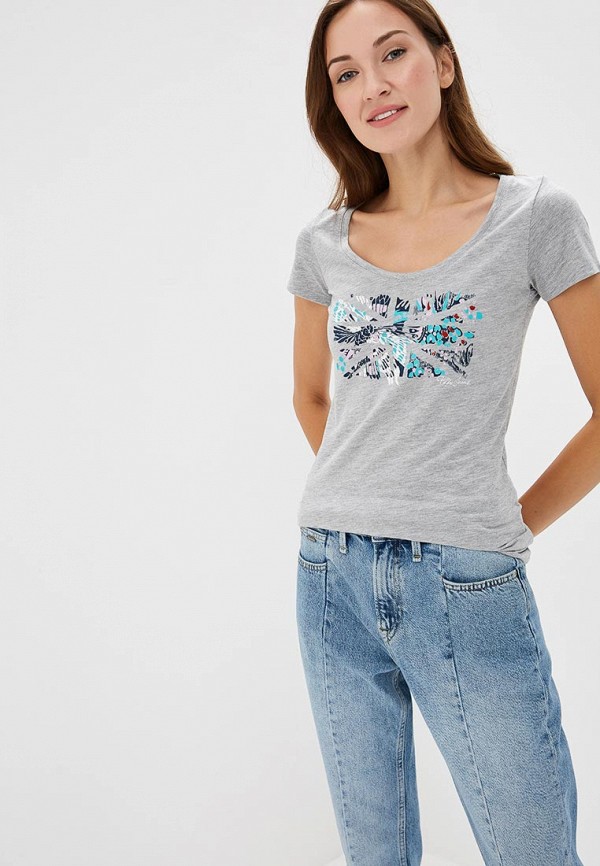 

Футболка Pepe Jeans, Pepe Jeans PE299EWBNTP6, Серый