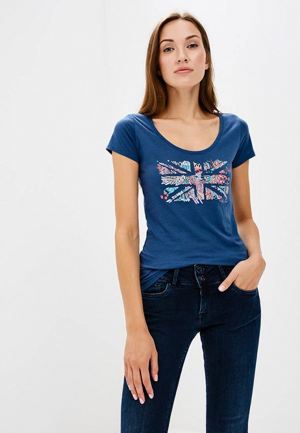 

Футболка Pepe Jeans, Синий
