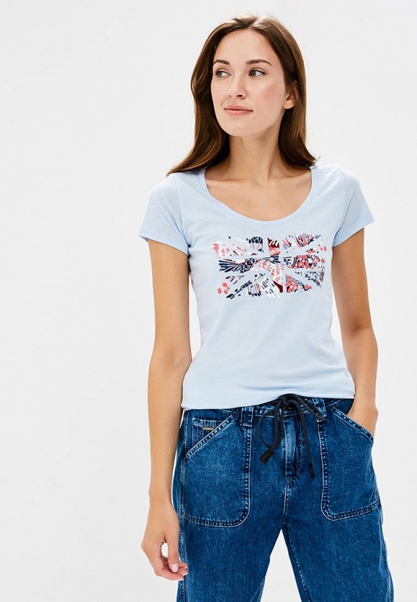 

Футболка Pepe Jeans, Голубой