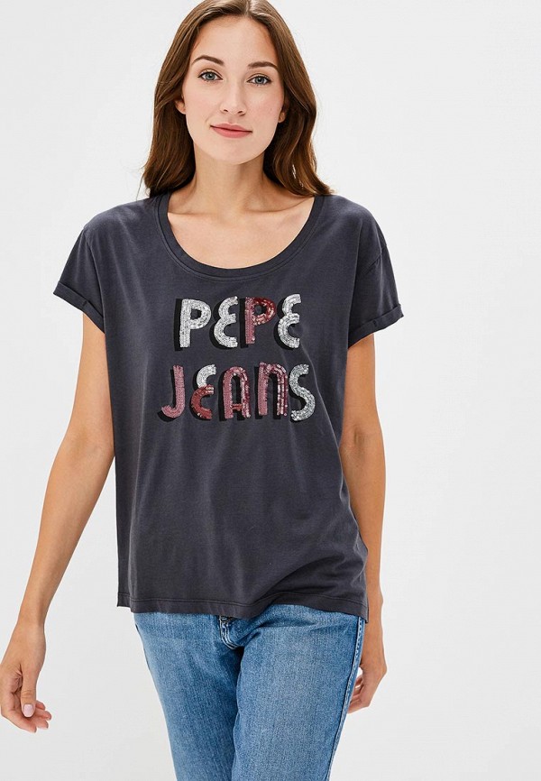

Футболка Pepe Jeans, Серый