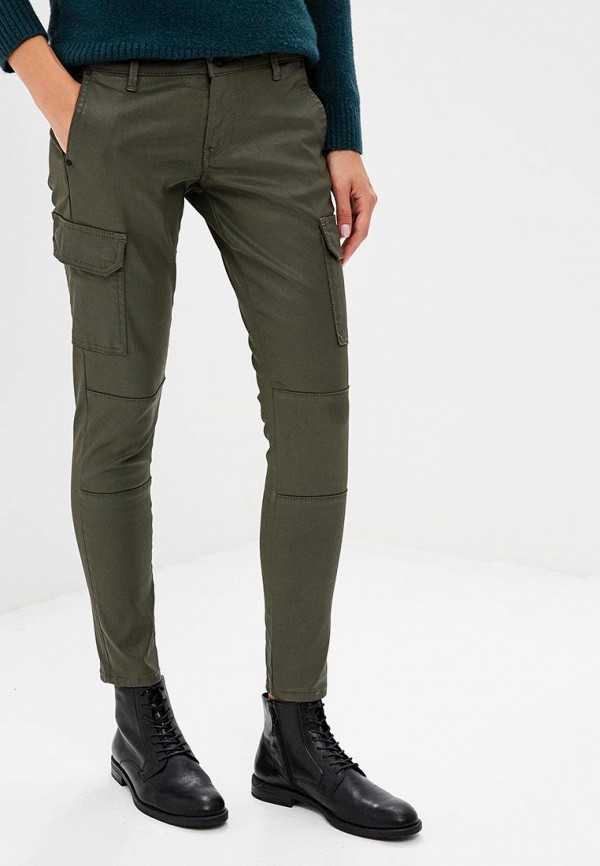 

Брюки Pepe Jeans; Pepe Jeans PE299EWBNTS4, Хаки