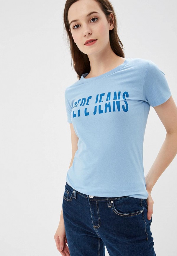 

Футболка Pepe Jeans, Голубой