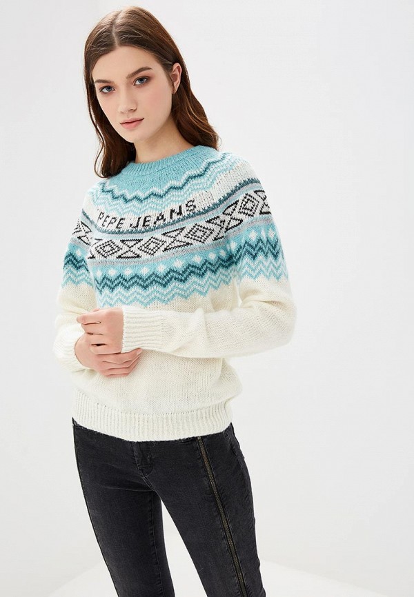 

Джемпер Pepe Jeans, Pepe Jeans PE299EWBTCU4, Белый